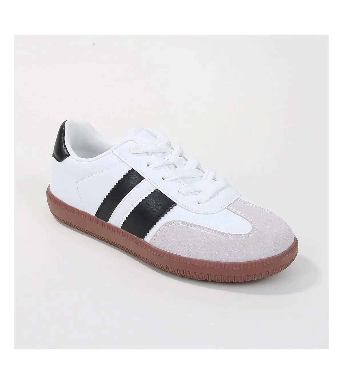 Luella Two Tone Striped Sneaker by Berness