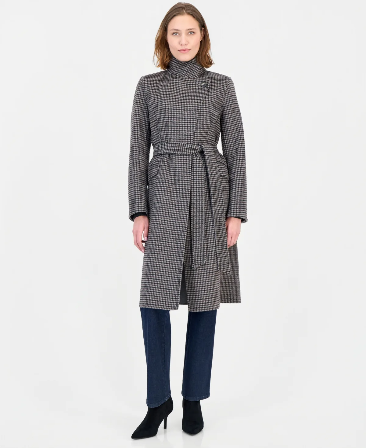 Double-Faced Wrap Coat by Calvin Klein