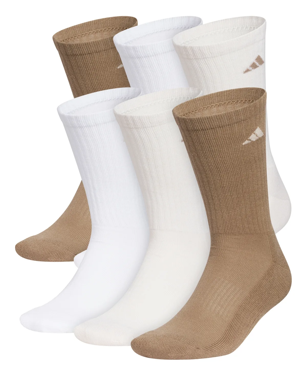 Arch Compression Cushioned Crew Socks, 6-Pack by adidas