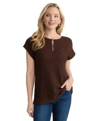 Extended Shoulder Top by Jones New York