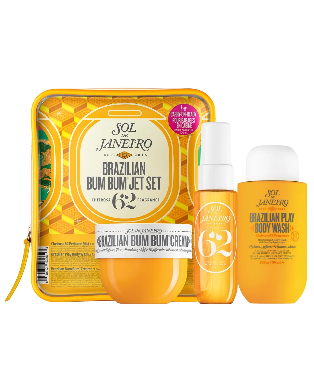 3-Piece Bum Bum Jet Set by Sol De Janeiro