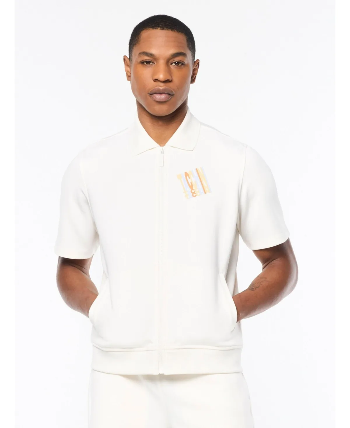 Urso Short Sleeve Track Jacket by Sergio Tacchini