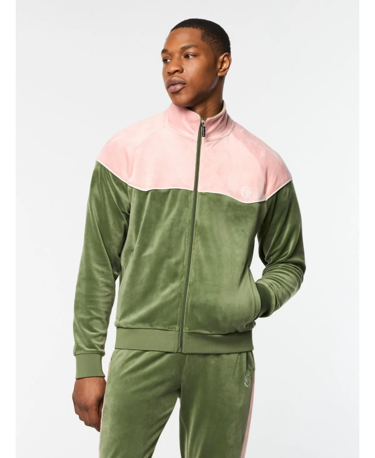 Cielo Velour Track Jacket by Sergio Tacchini