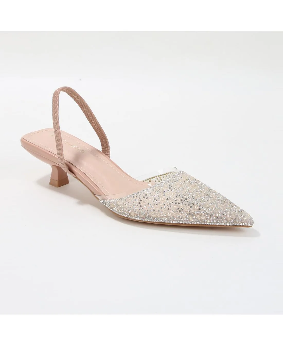 Mara Slingback with Pearls and Rhinestones by Berness