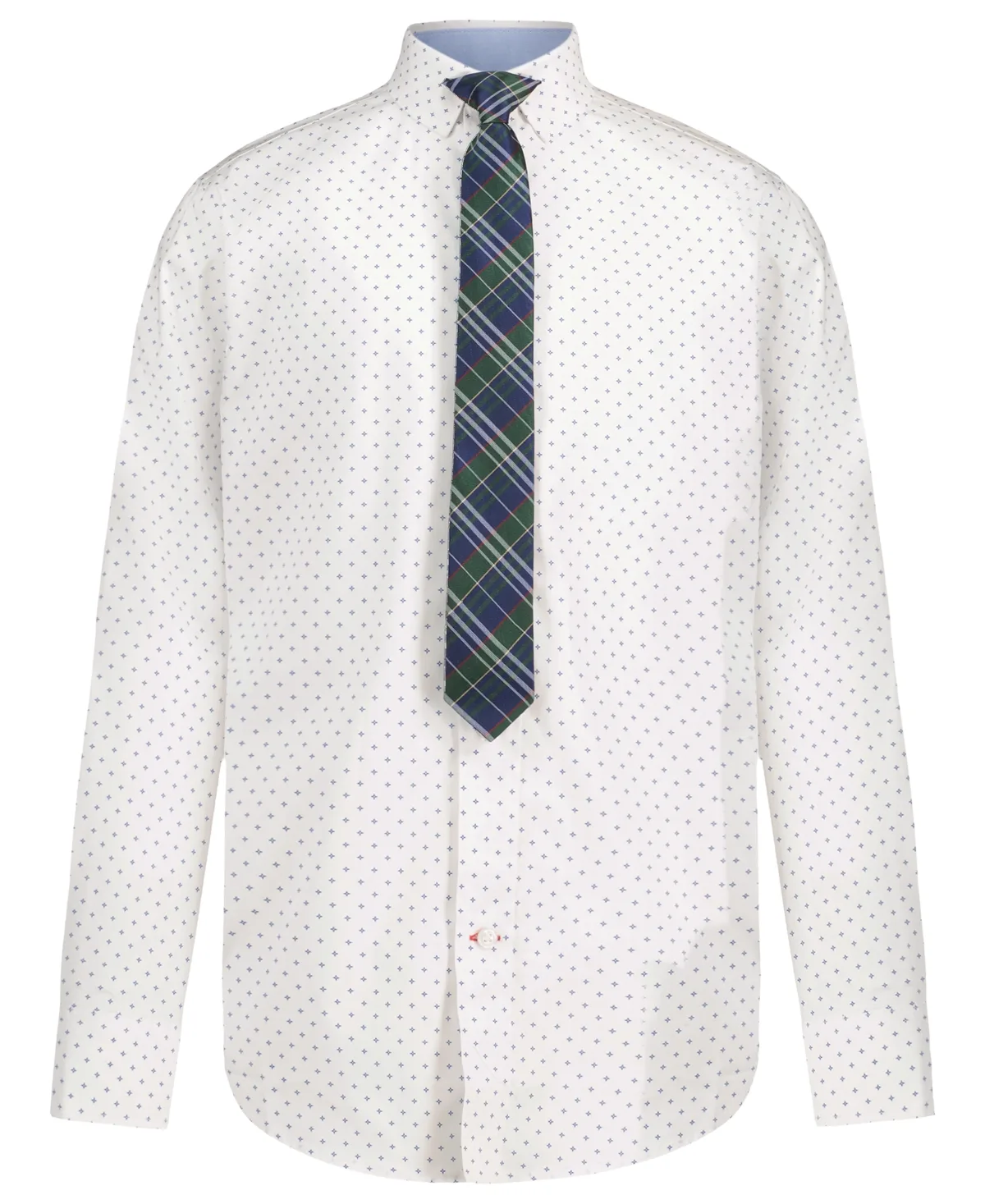 Geo Star Print Long-Sleeve Shirt and Tie, 2-Piece Set by Tommy Hilfiger