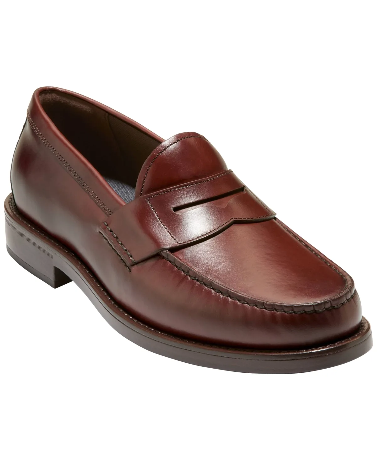 Pinch Penny Flexcraft Leather Round-Toe Loafers by COLE HAAN