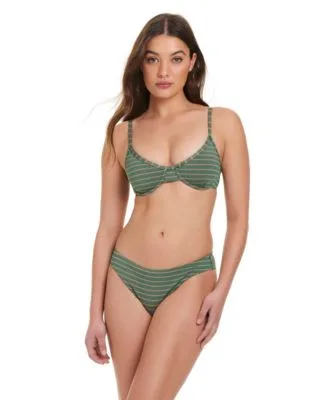 Technicolor Triangle Underwire Bra Hipster Bottoms by Red Carter