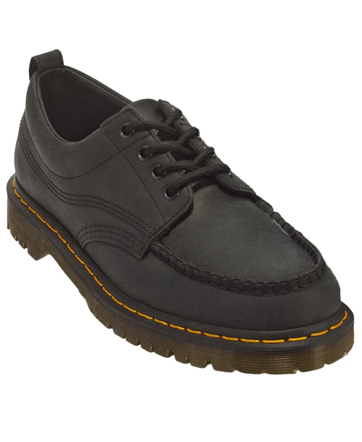 Lowell 4-Eye Round-Toe Shoes by Dr. Martens
