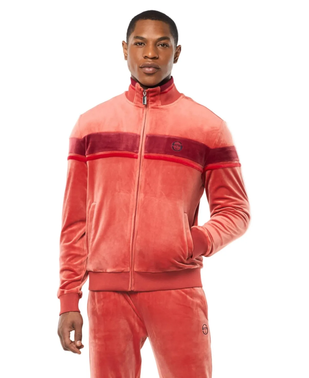 Damarindo Velour Track Jacket by Sergio Tacchini