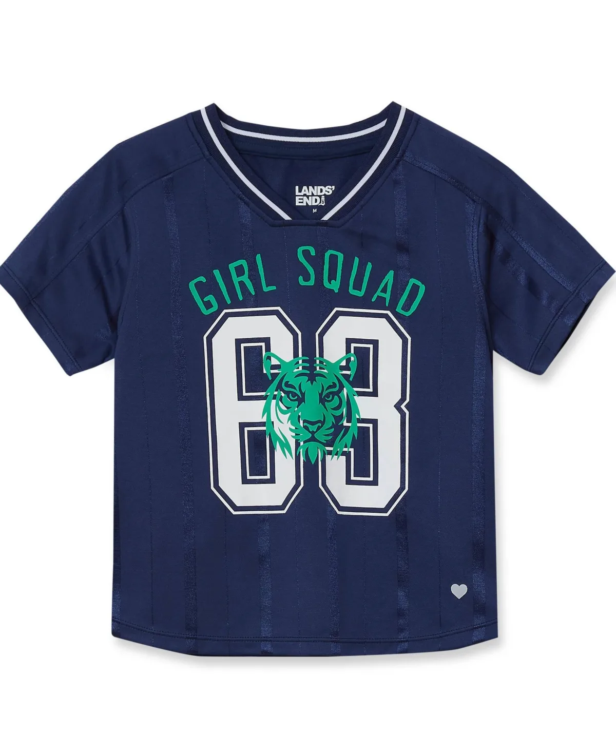 Short Sleeve Soccer Jersey Top by Lands' End
