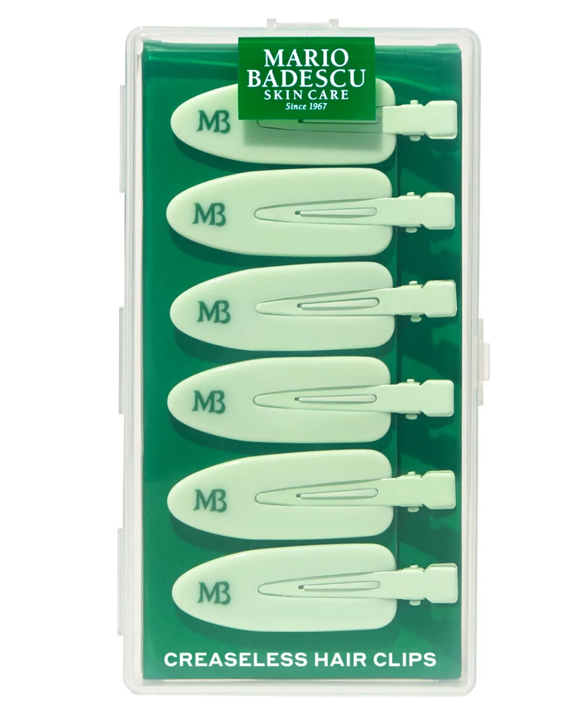 Creaseless Hair Clips 6-Pack by Mario Badescu