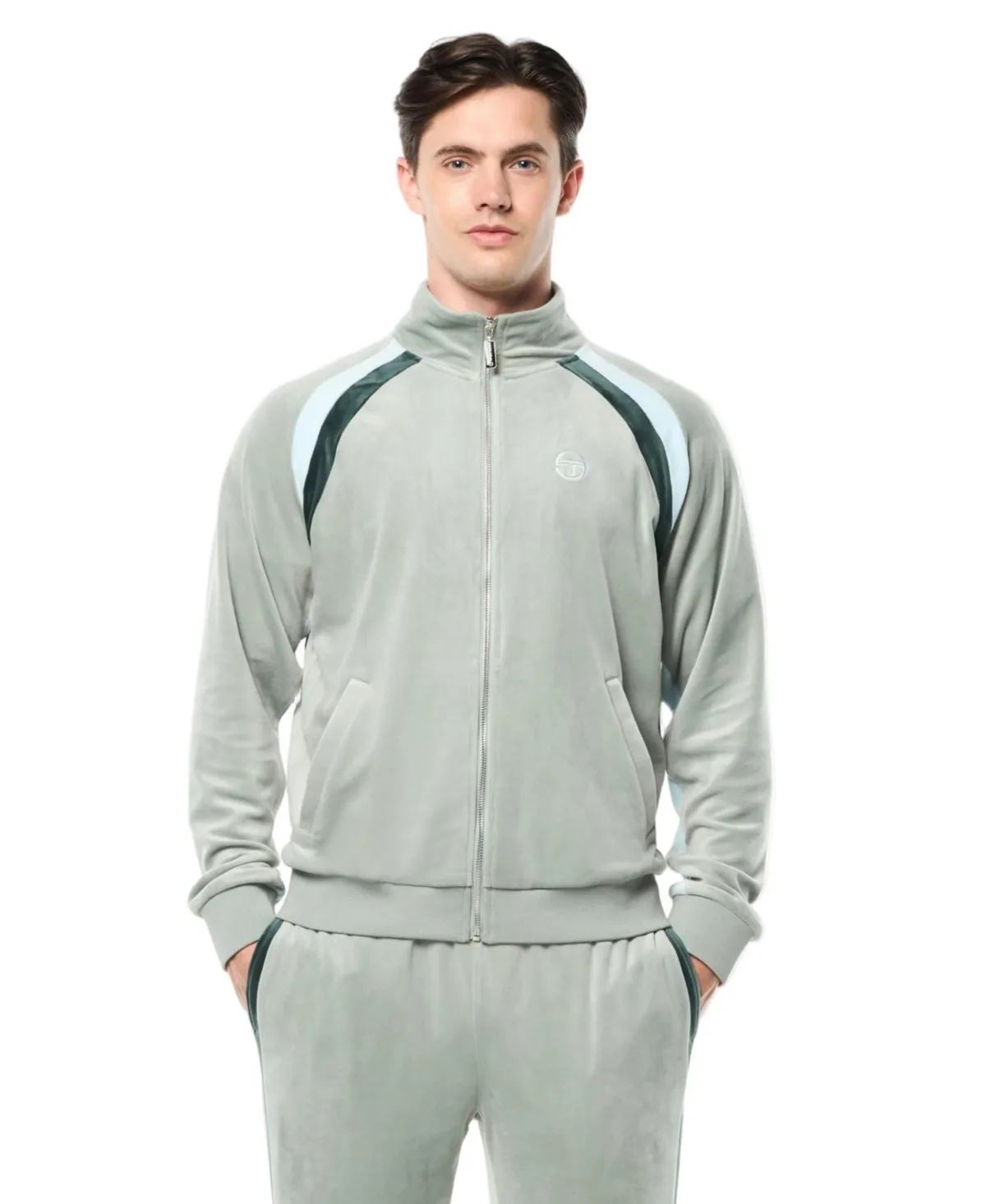 Banda Velour Track Jacket by Sergio Tacchini