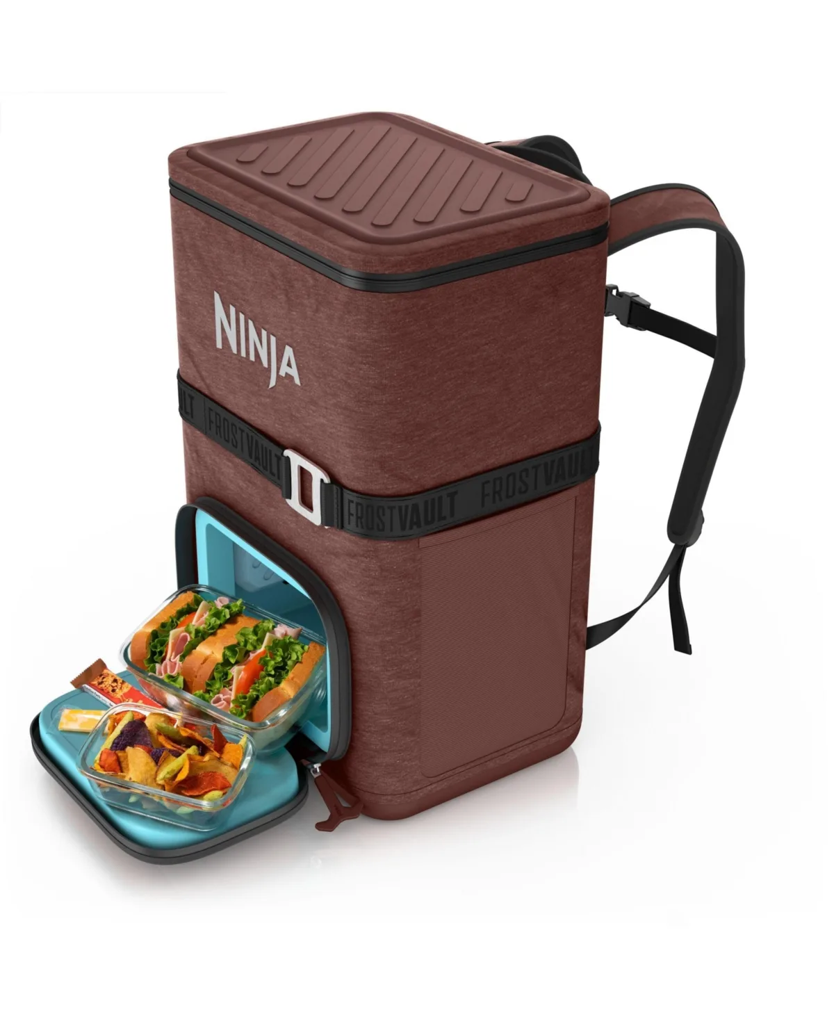 Outdoor FrostVault Go 36-Can Soft Cooler with Cold Dry Zone by Ninja