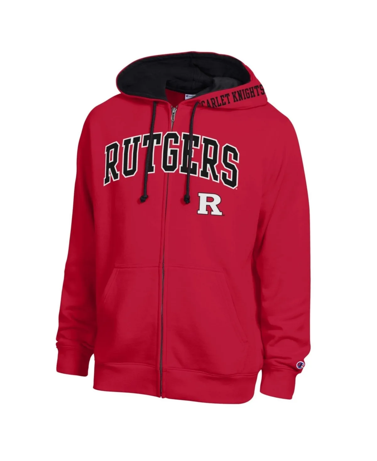 Full-Zip Graphic Fleece-Lined Hoodie by Champion
