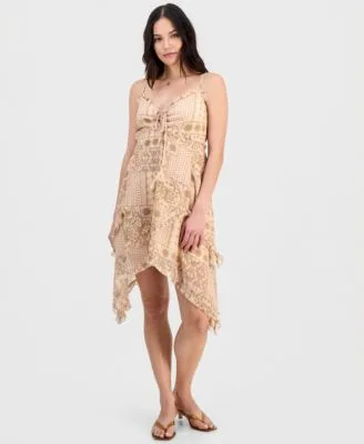Bandana Print Sleeveless Dress by And Now This