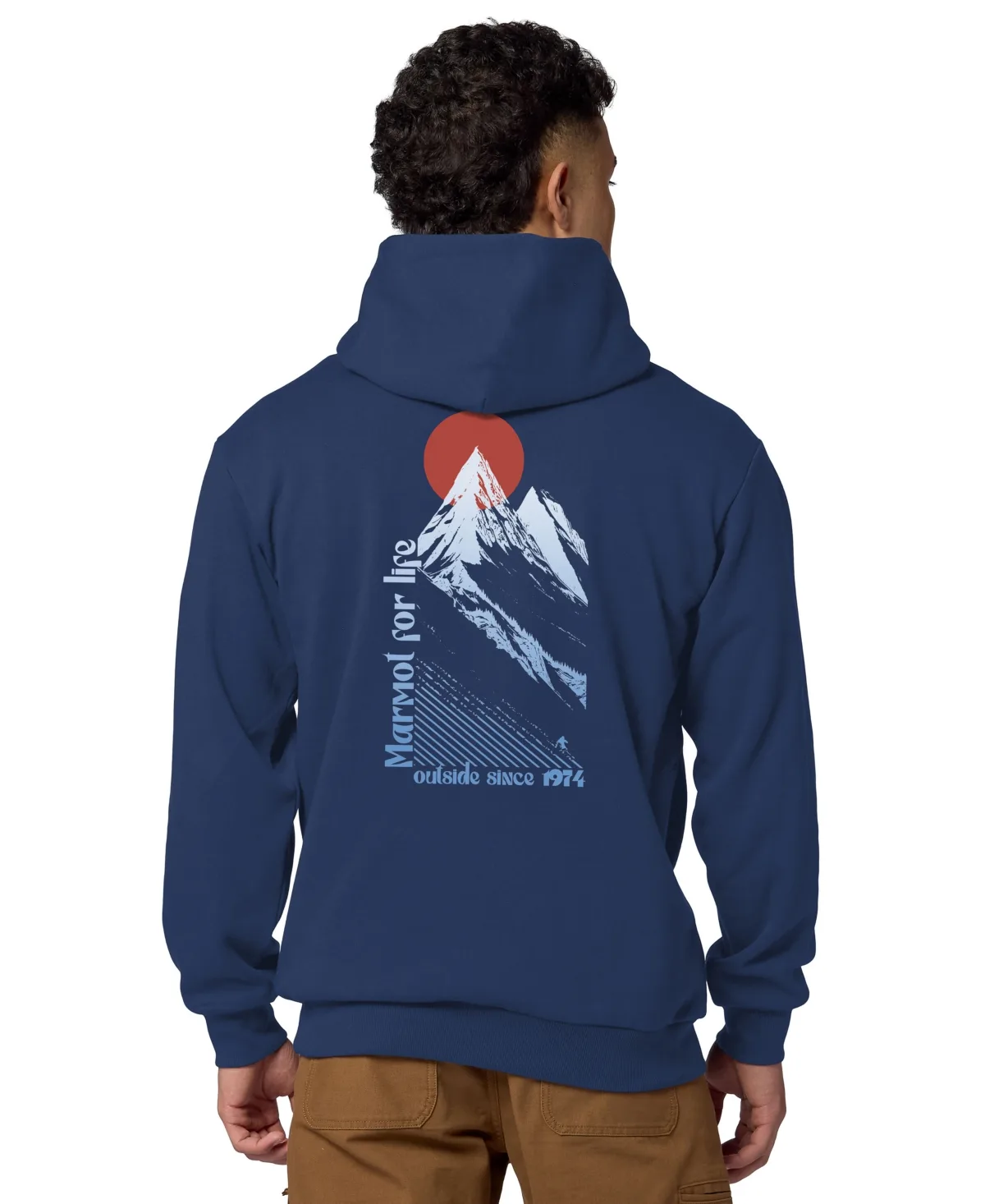 Marmot Dawn Patrol Graphic Fleece Hoodie by Marmot