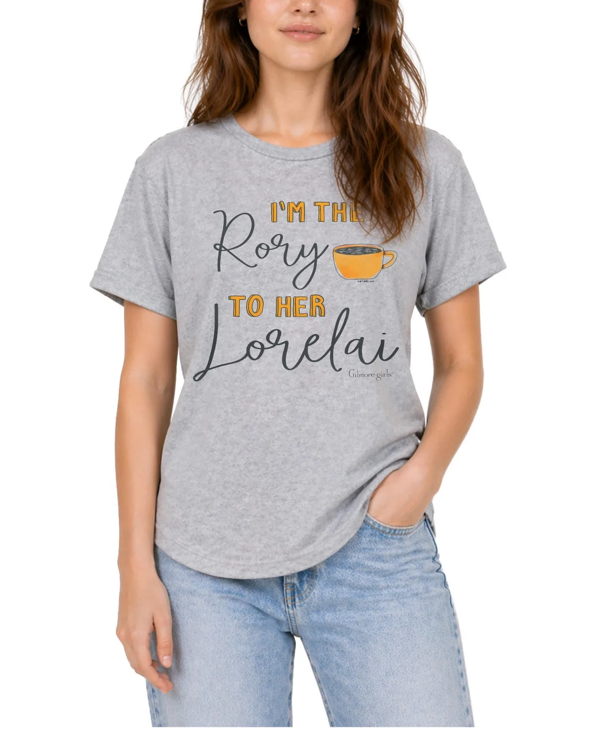 Gilmore Girls Im the Rory Graphic Relaxed-Fit T-Shirt by Gilmore Girls