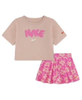 Bold Play T-Shirt Scooter Skort 2 Piece Set by Nike