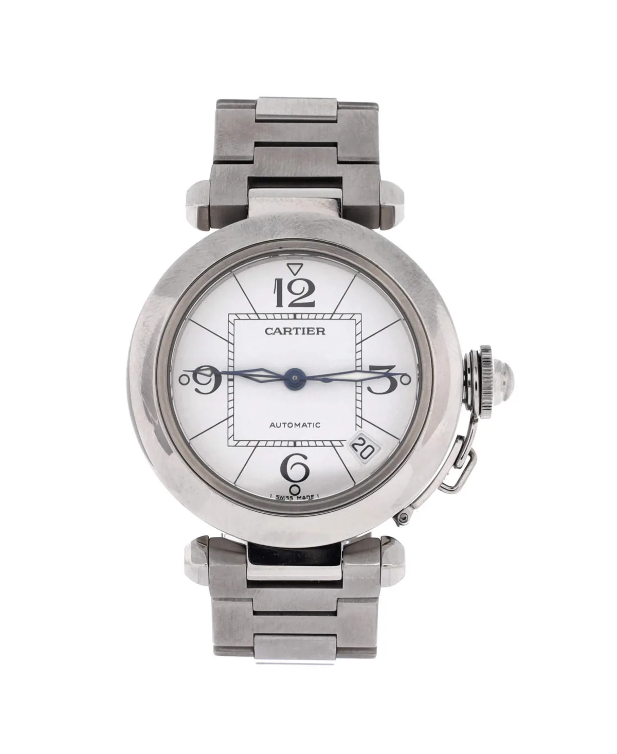 Pre-Owned Cartier Pasha C Automatic Watch in Stainless Steel 35mm by Cartier's