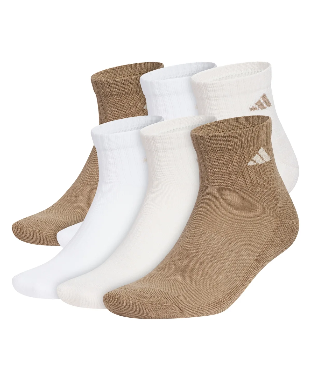 Arch Compression Quarter Athletic Socks 6-Pack by adidas