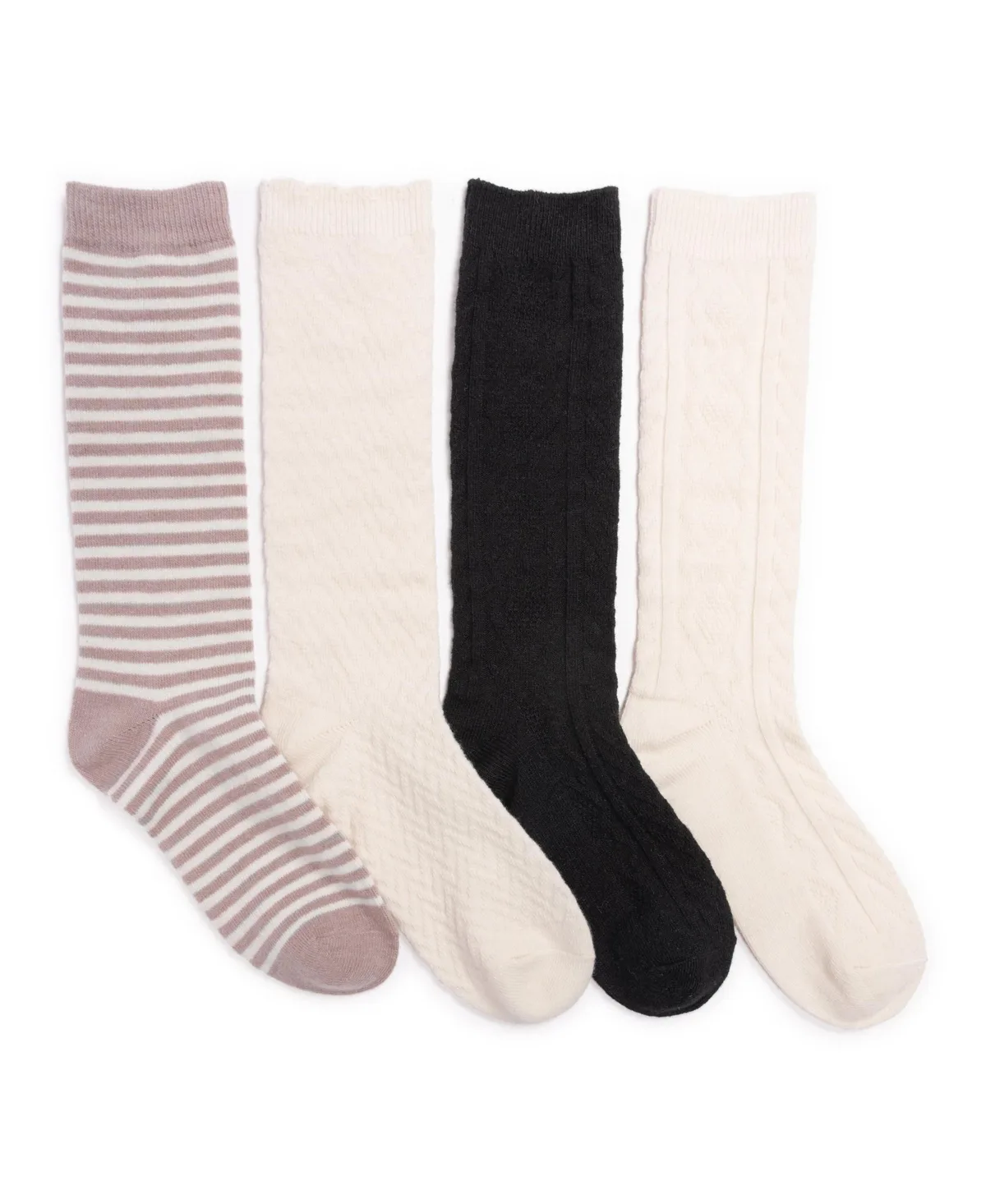 4 Pair Pack Boot Wool Blend Socks by MUK LUKS