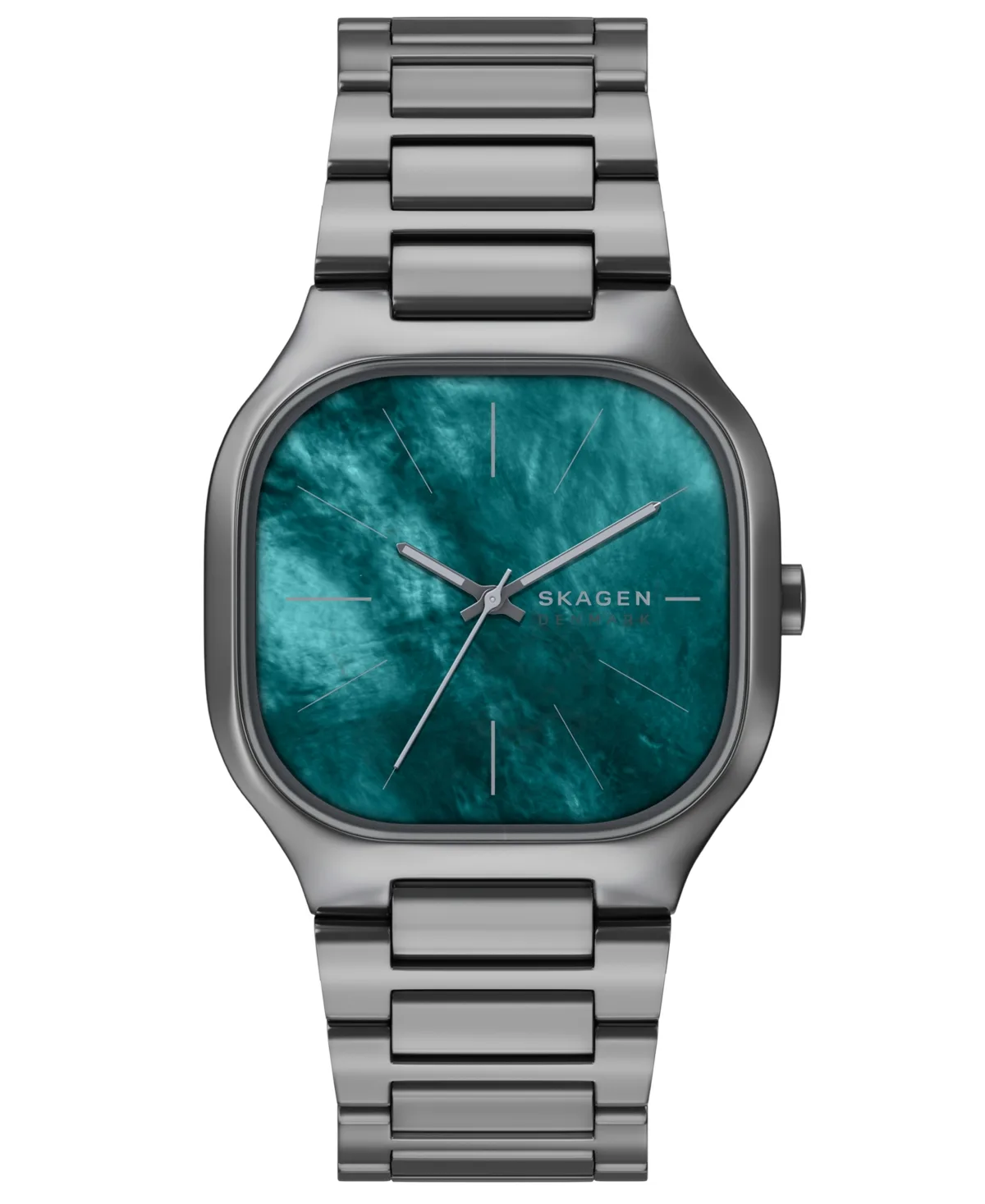 Mellem Quartz Three-Hand Gunmetal Stainless Steel Watch 40mm by Skagen