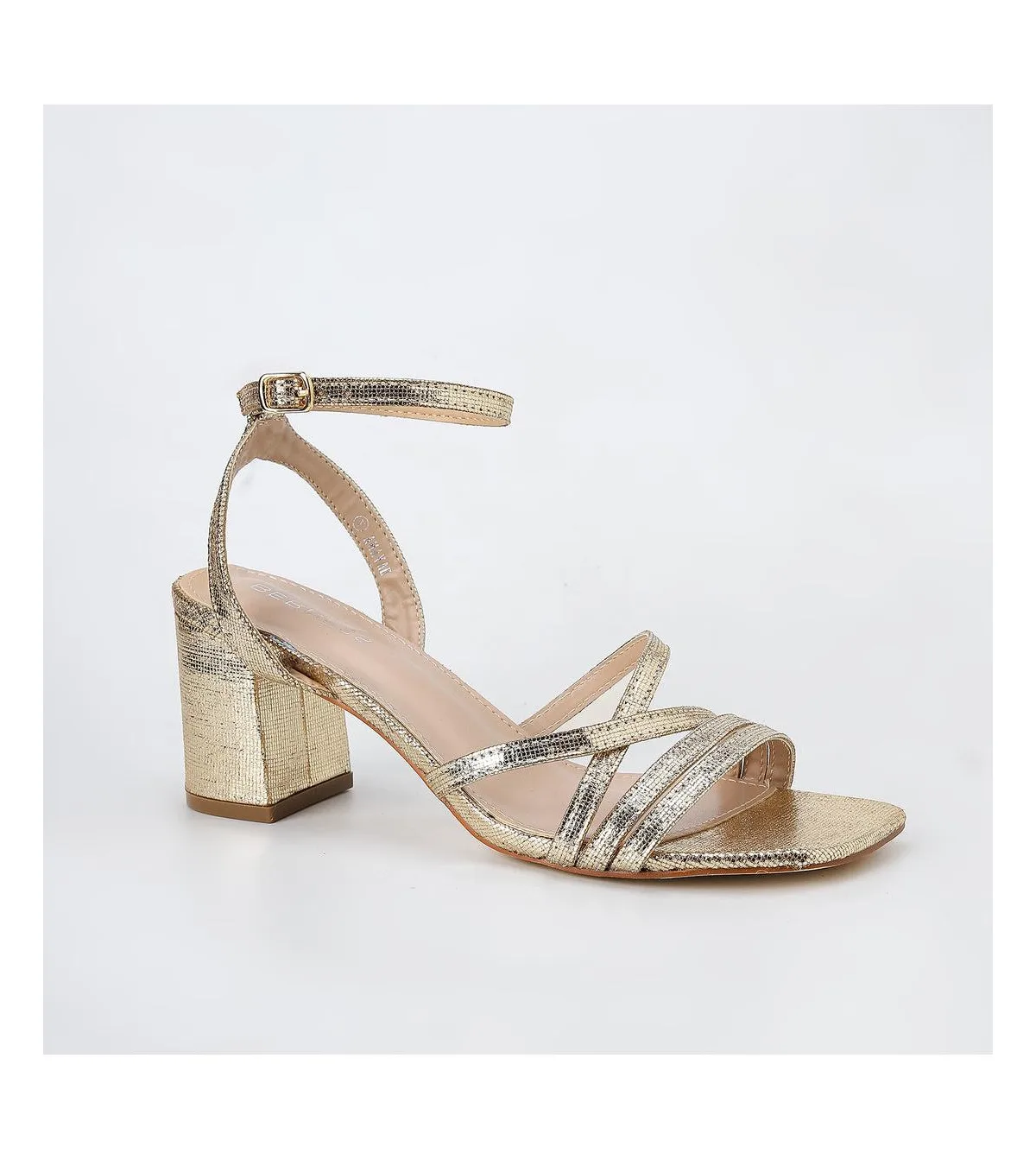 Havana Strappy Block Heeled Sandals by Berness