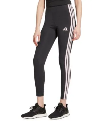 Essentials 3 Stripes Cotton Leggings by adidas
