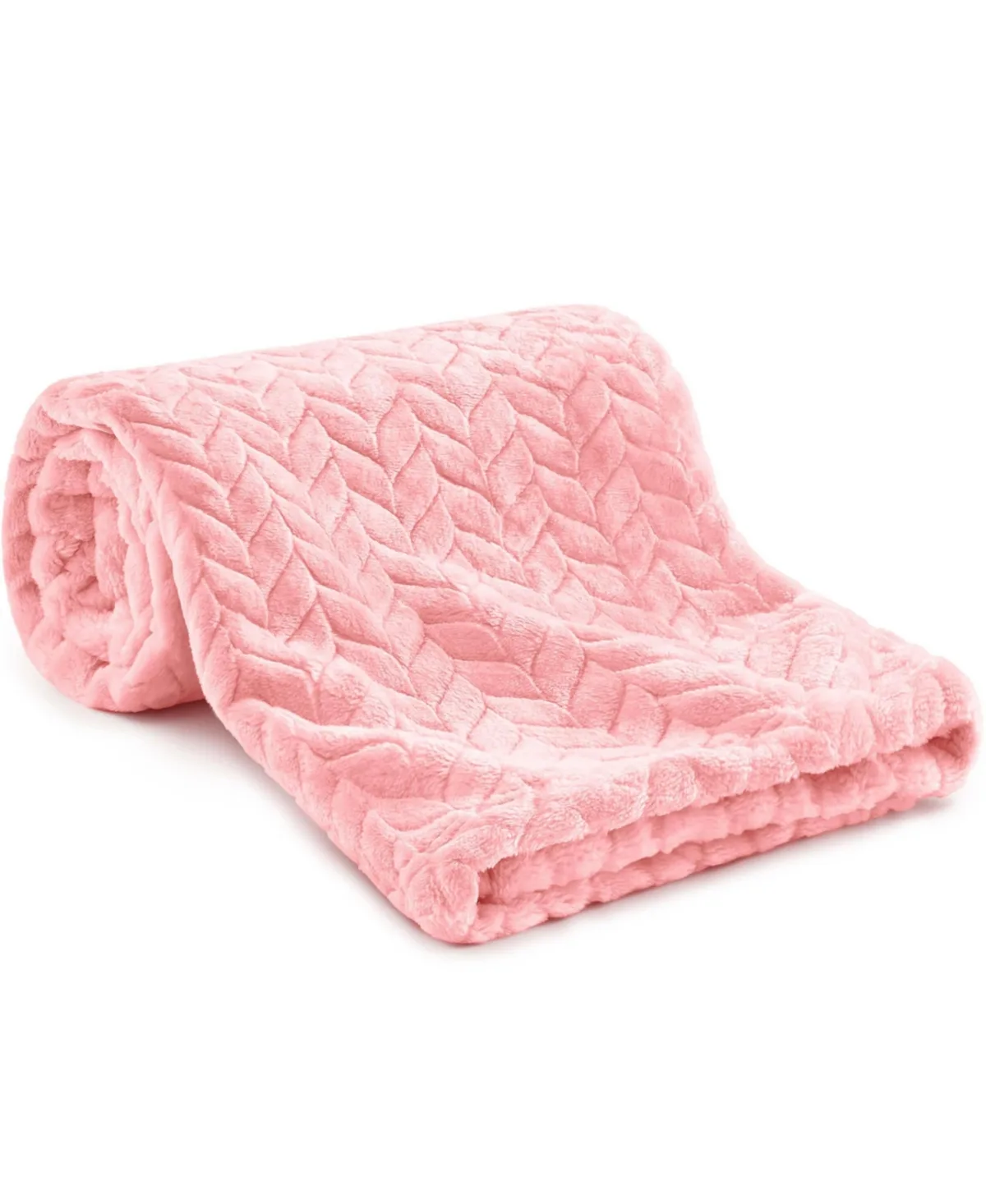 Souffle Fleece Baby Blanket 30x40 Soft Nursery Toddler Blankets by Keababies