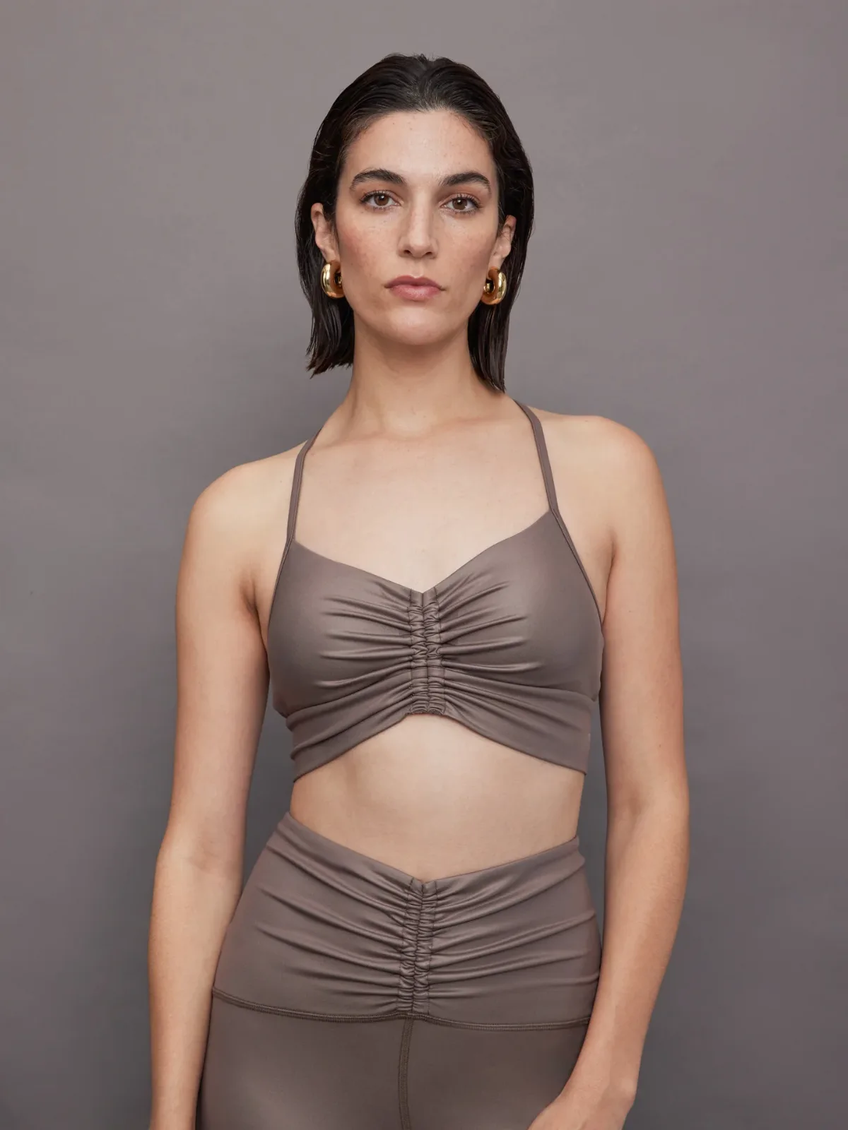 Palma Gloss Longline Bra by MICHI