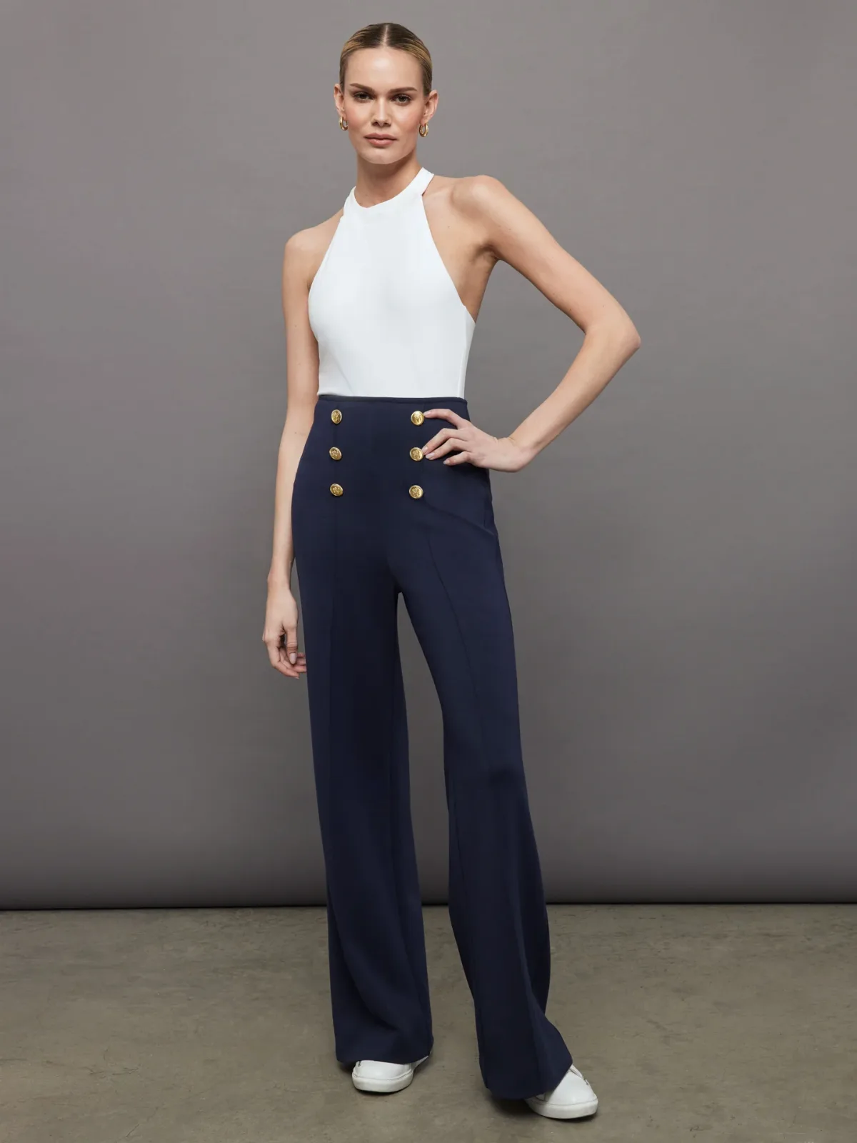 Pull on Sailor Pant by Carbon38