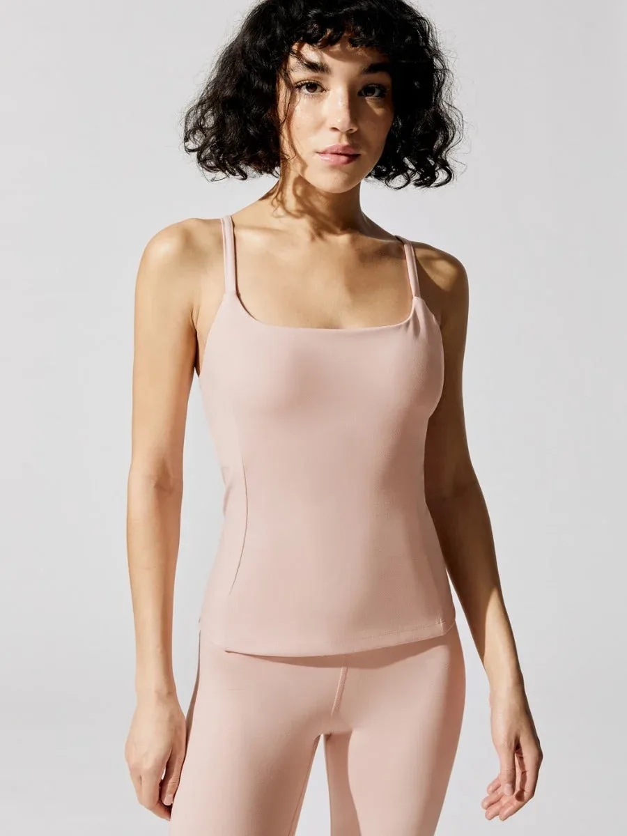 Ruched Back Full Length Tank by Carbon38