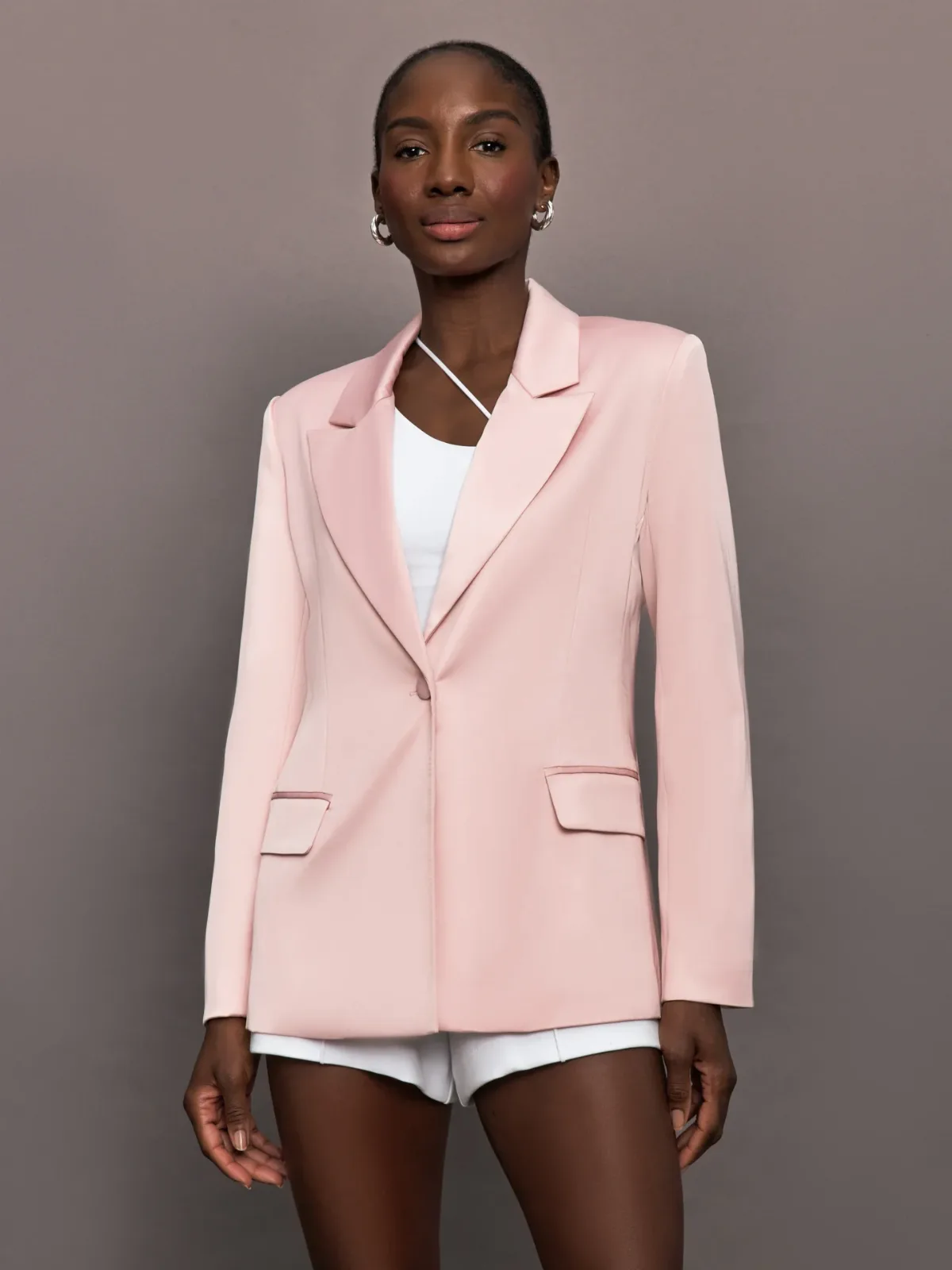 Satin Blazer