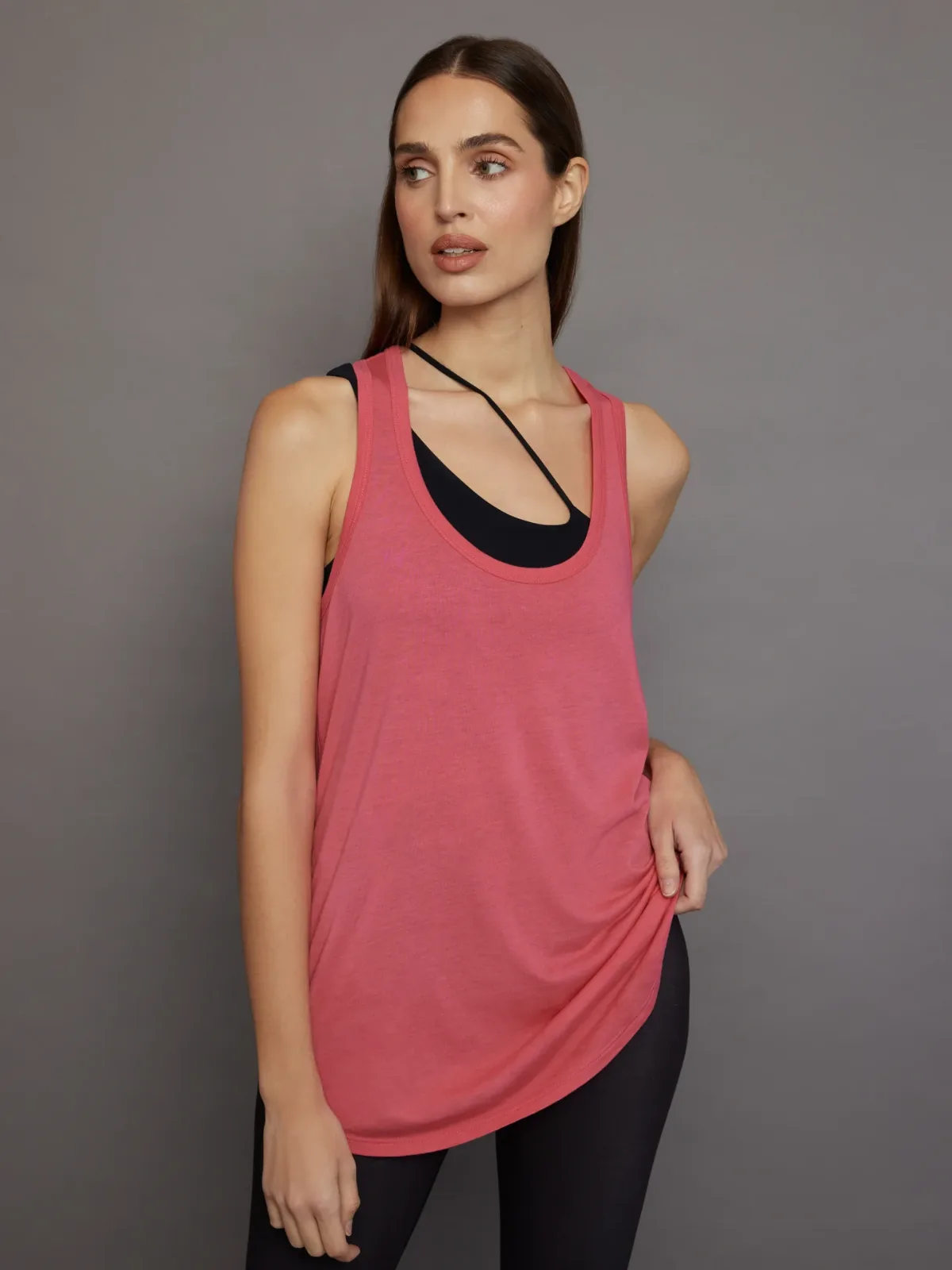 Long Racerback Tank by Carbon38