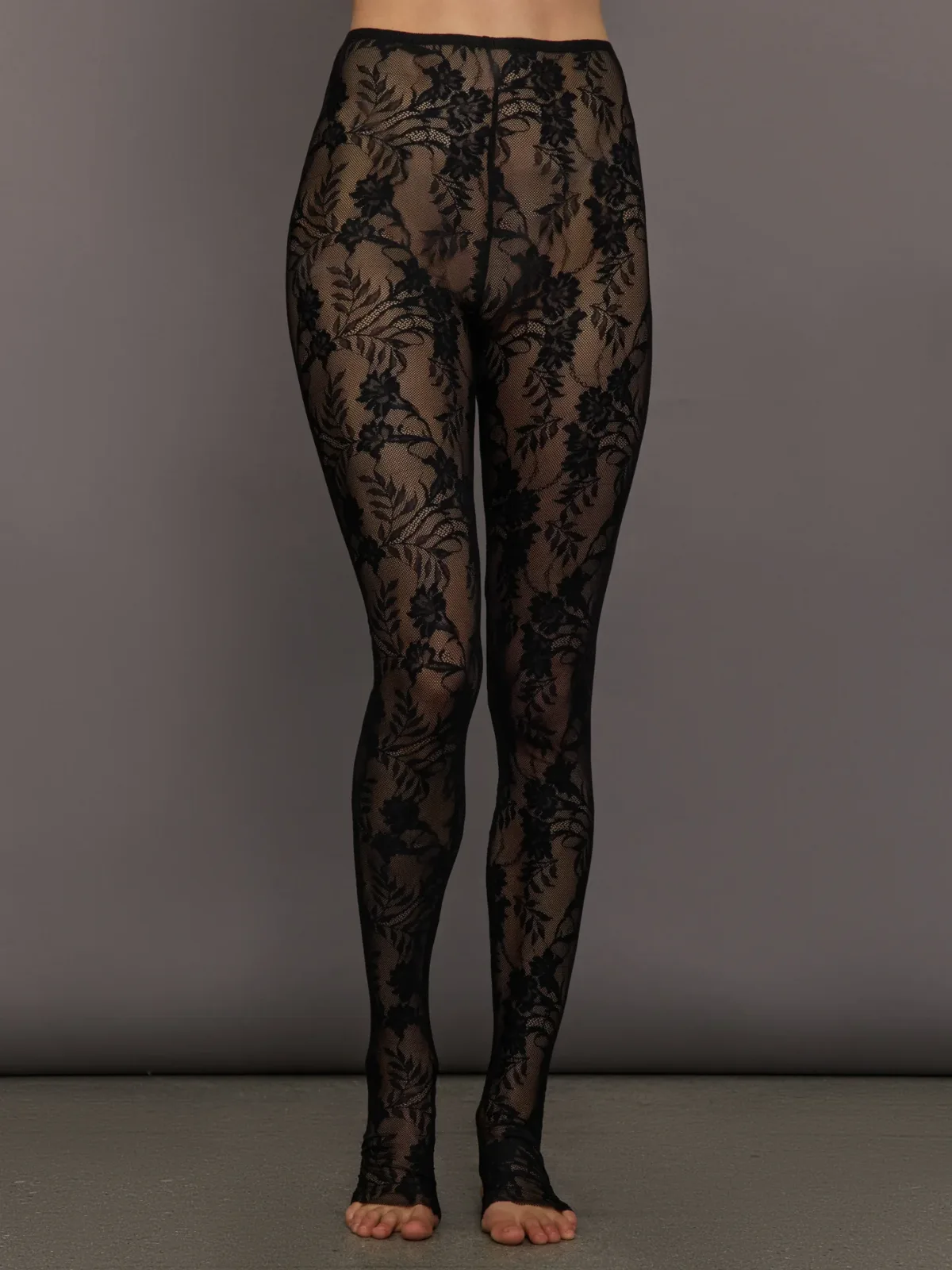 Legging with Footie Without Waistband by Norma Kamali