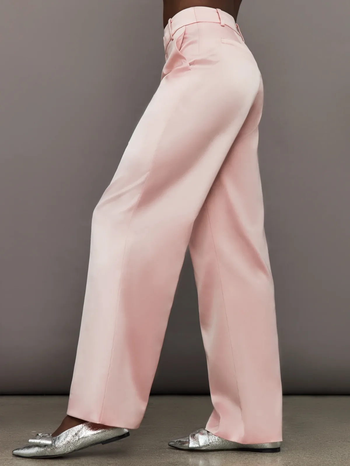 Satin Straight Leg Pant by Carbon38