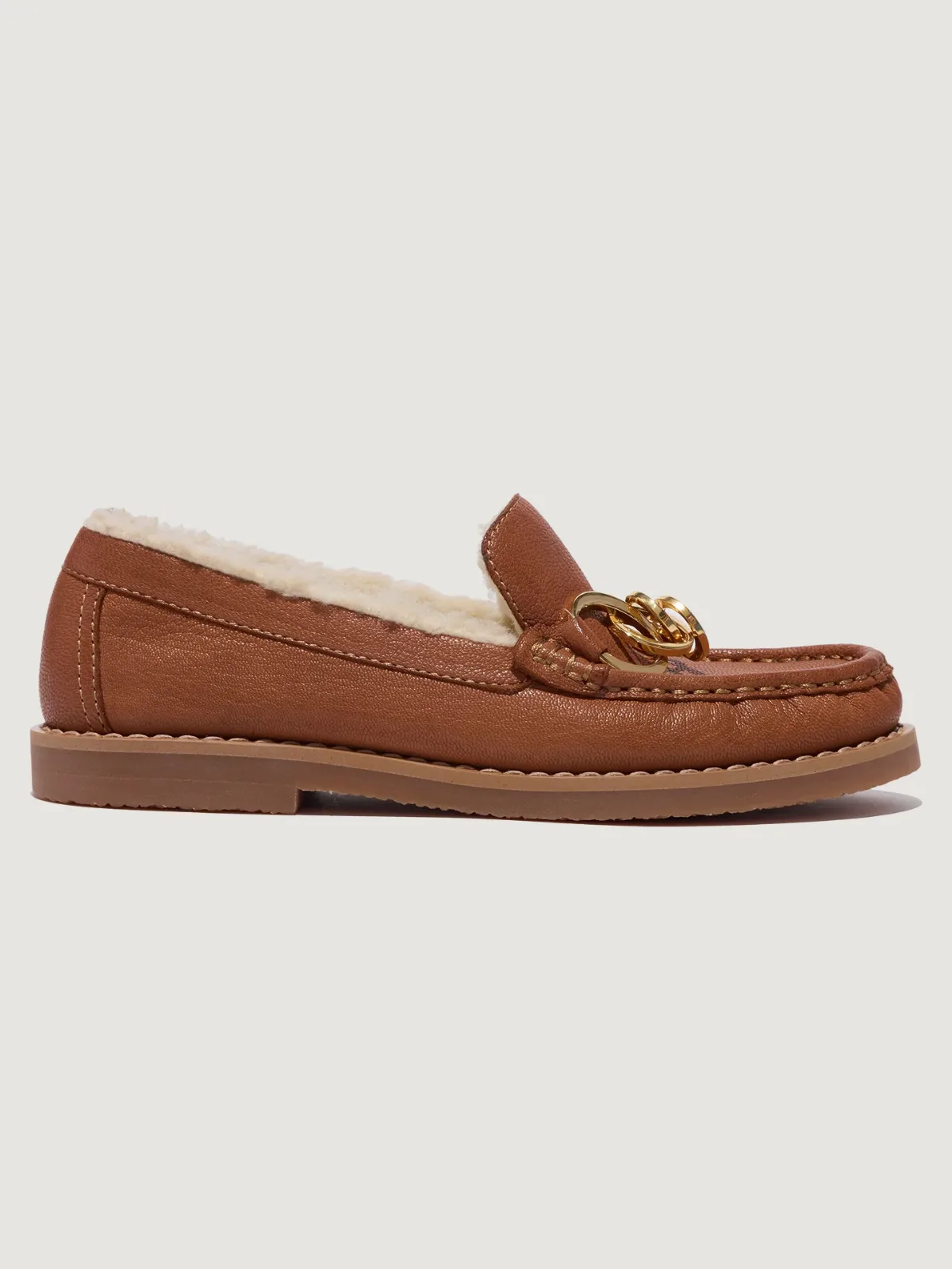 Jane Shearling Loafer by Odissi