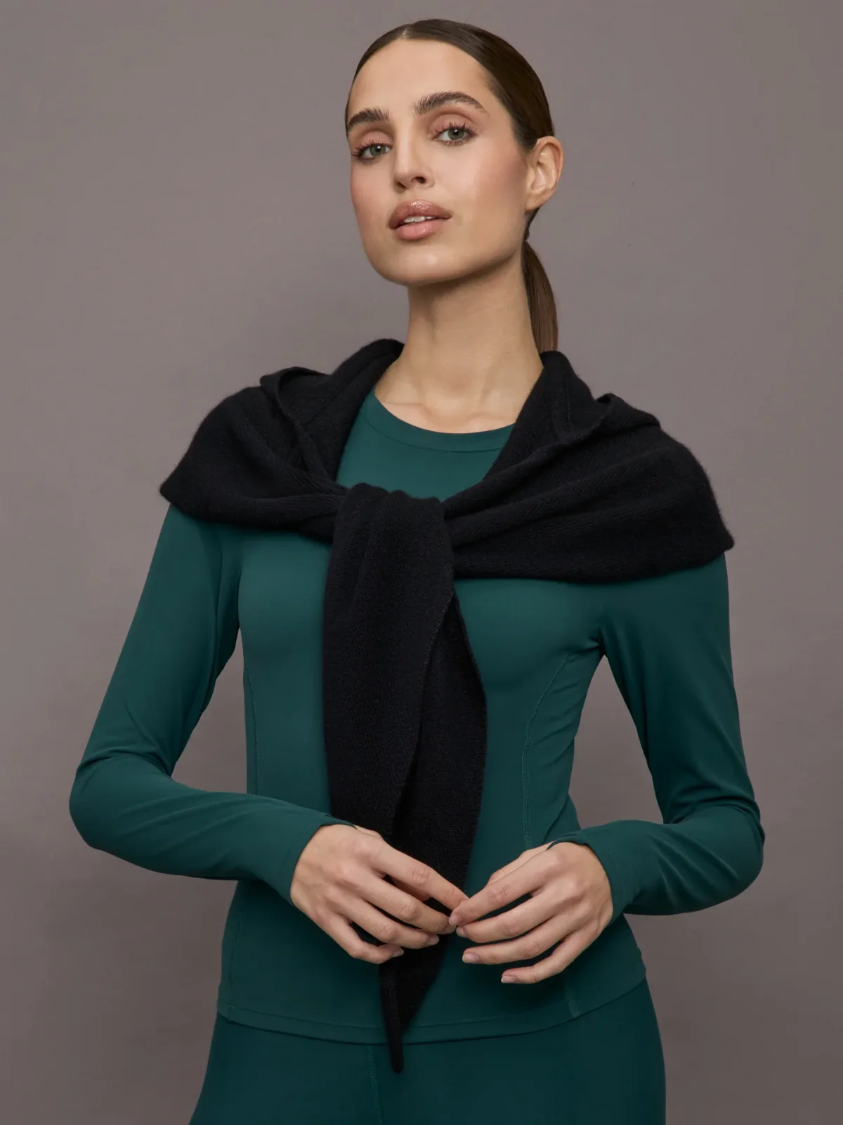 Lisa Yang Rina Hooded Scarf by Lisa Yang