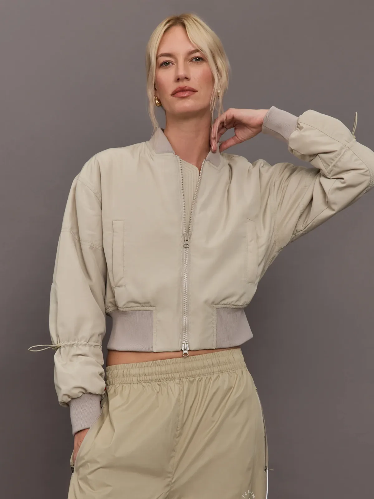 Adidas by Stella Mccartney Asmc Sw Bomber Crop by adidas