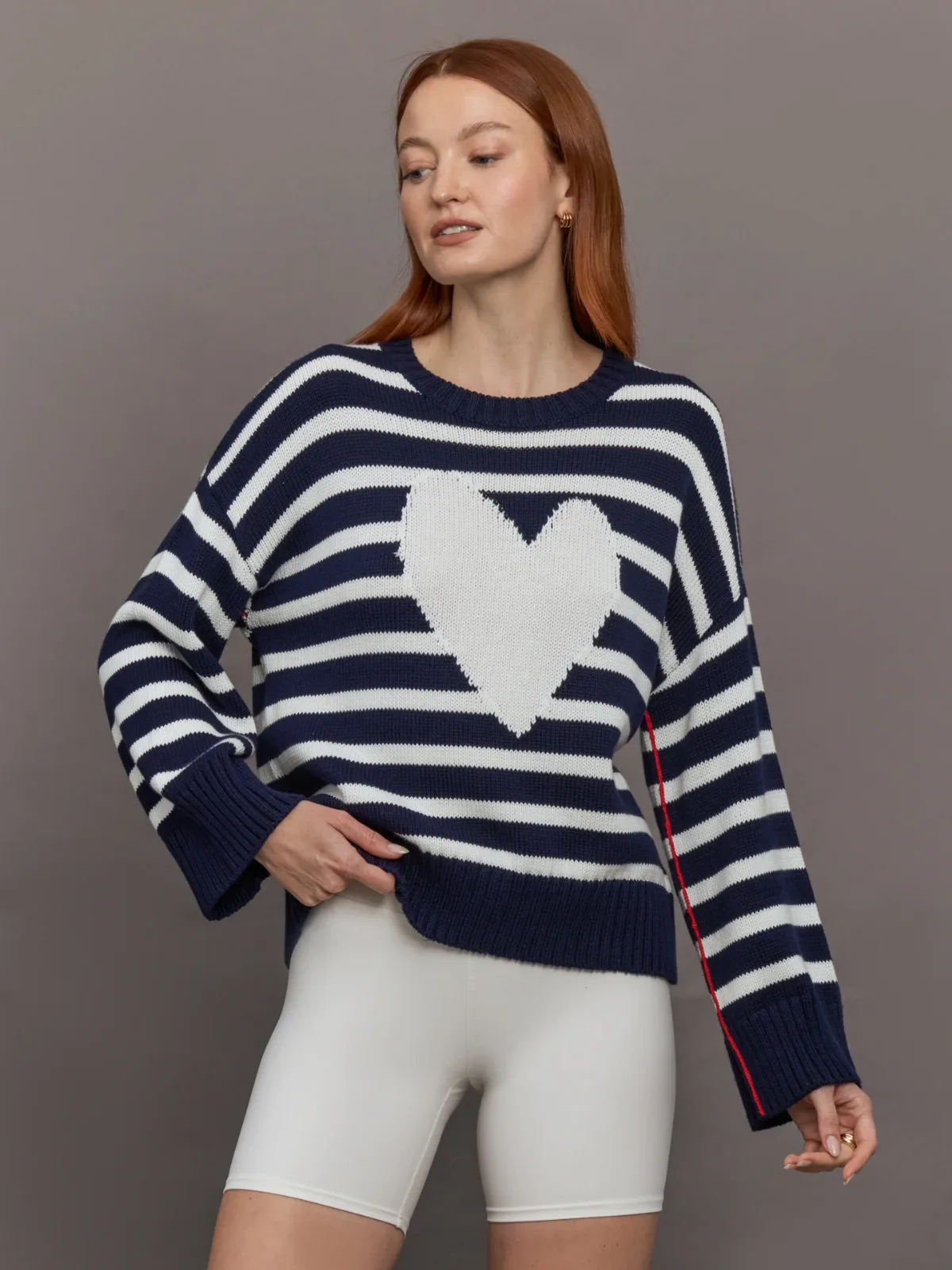 Summer Imperfect Heart Sweater by Kerri Rosenthal