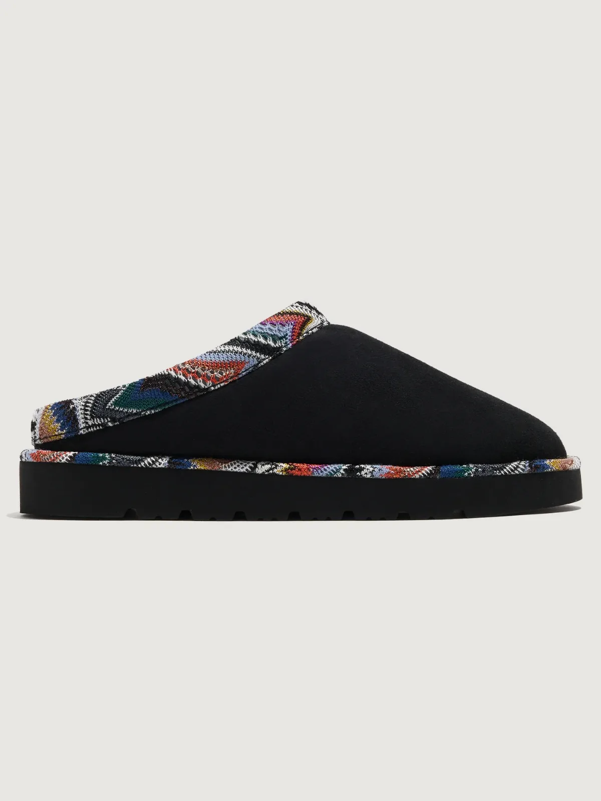 Beth Slide - Suede Flower Multi Suede by Missoni
