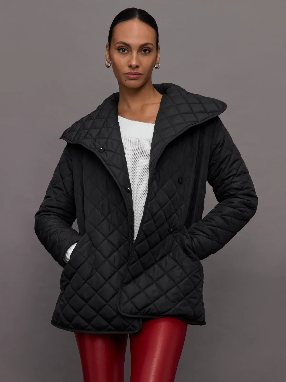 Quilted Coat by Carbon38