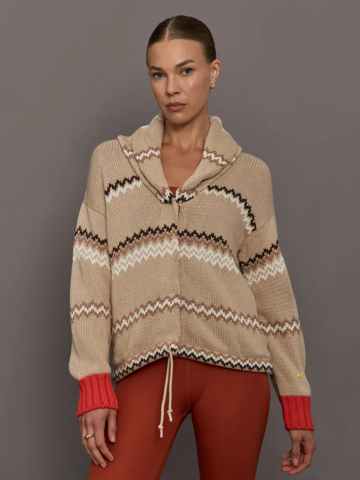 Shawl Collar Ker-Isle Cardigan by Kerri Rosenthal
