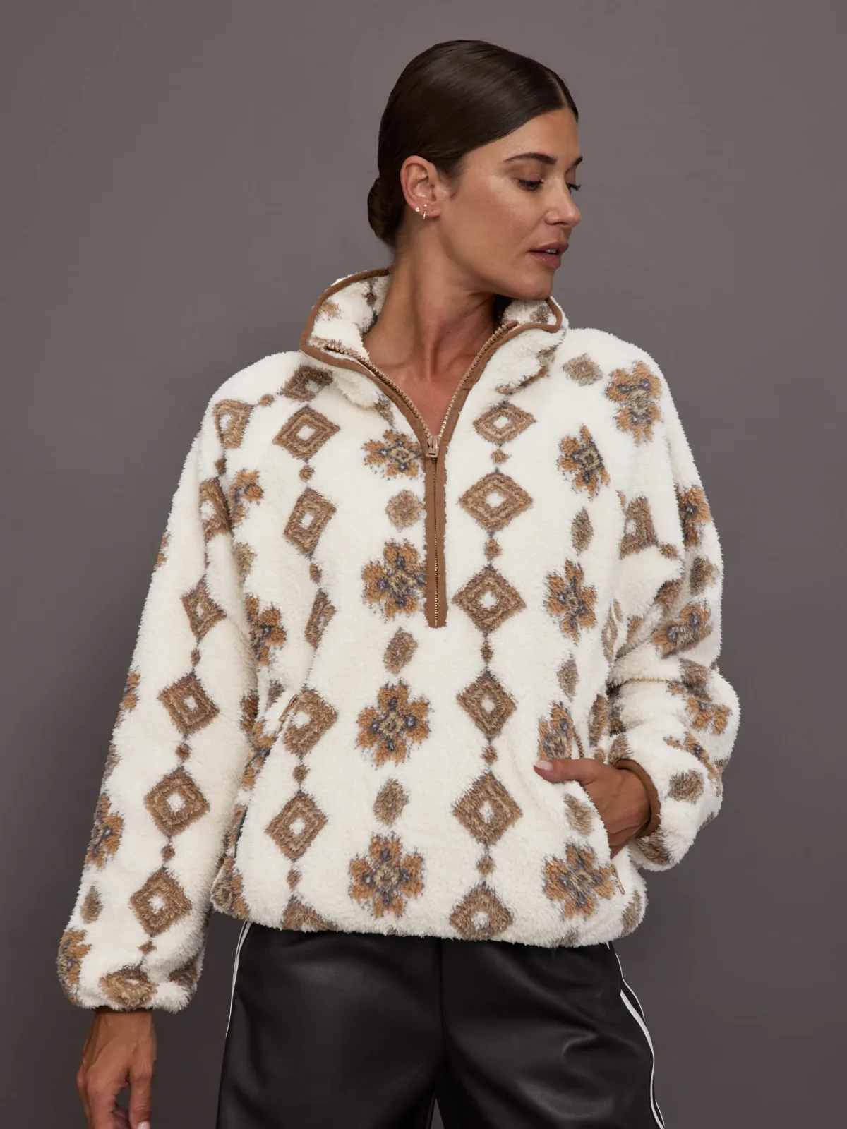 Harlow Fleece Pullover by The Upside