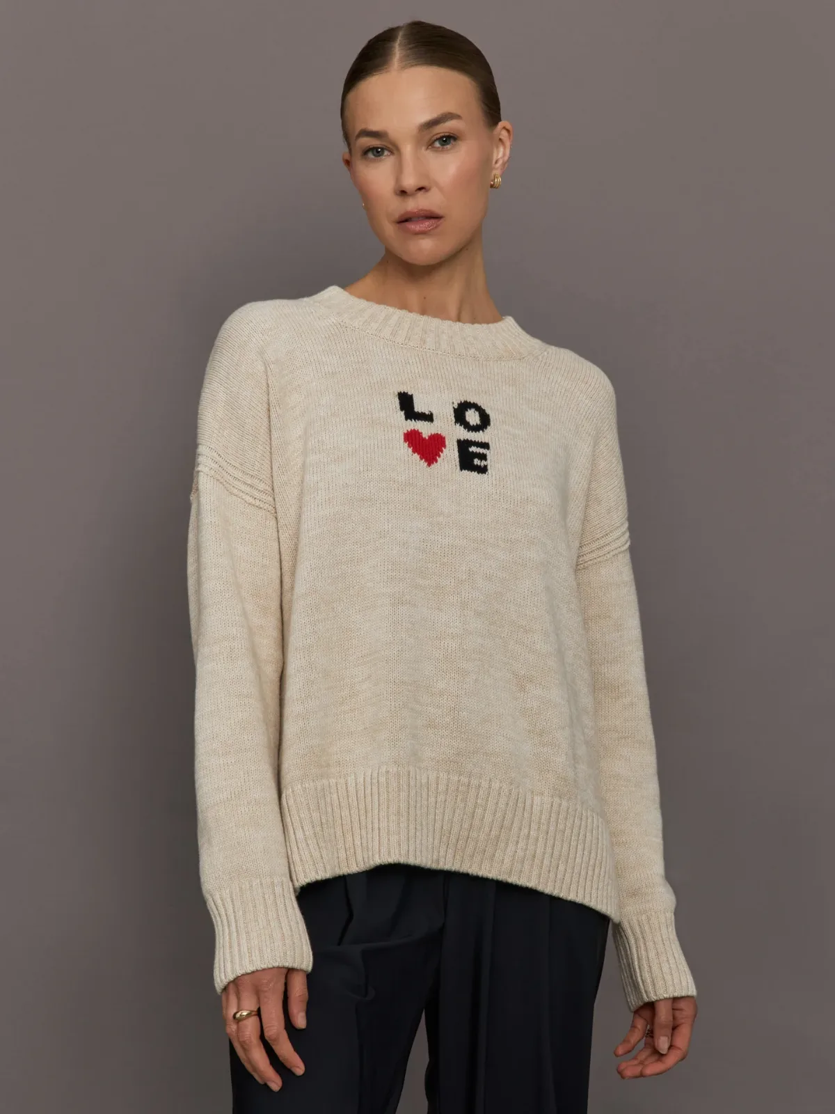 Boyfriend Love Squared Sweater by Kerri Rosenthal