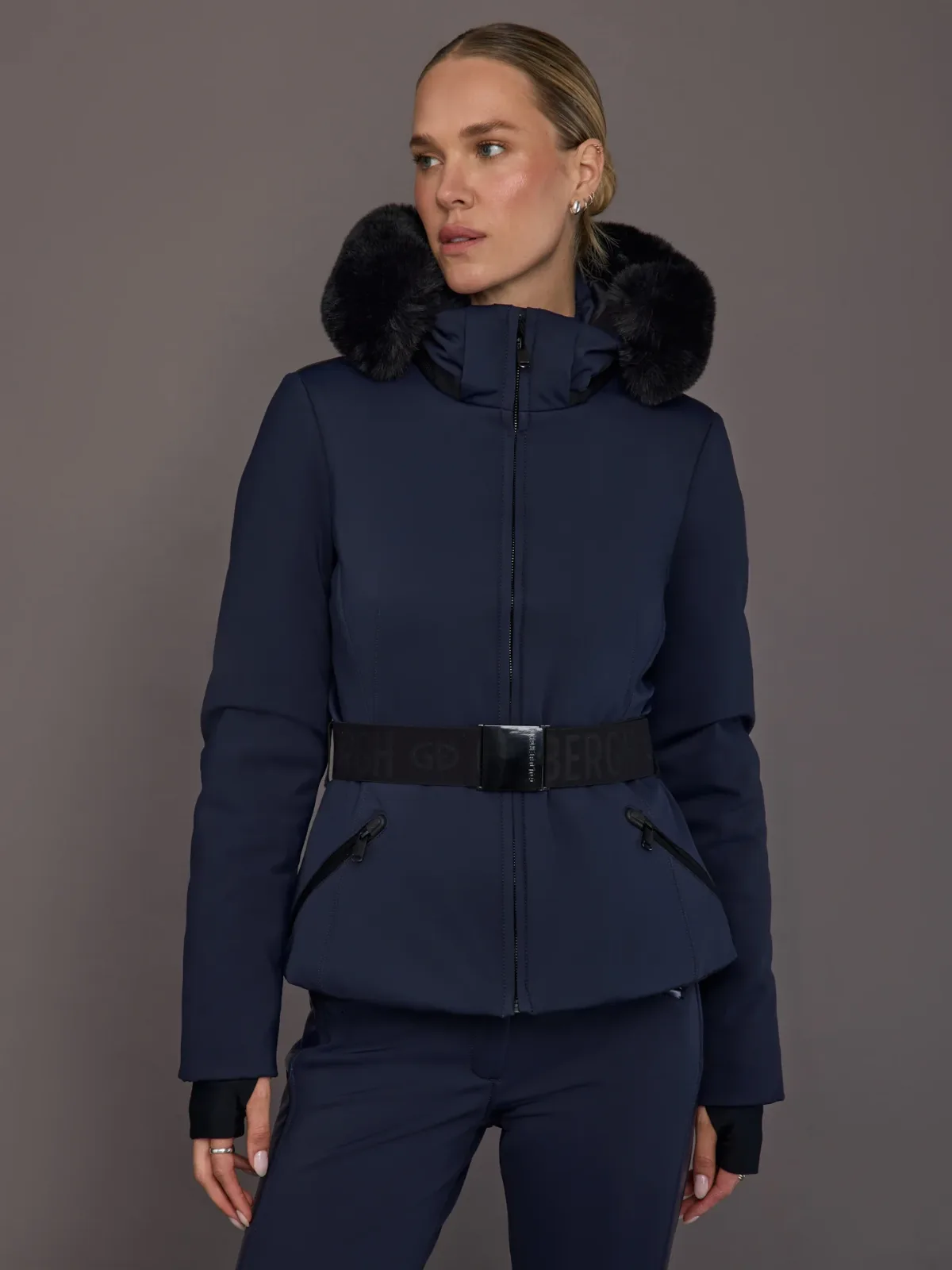 Hida Ski Jacket Faux Border by Goldbergh