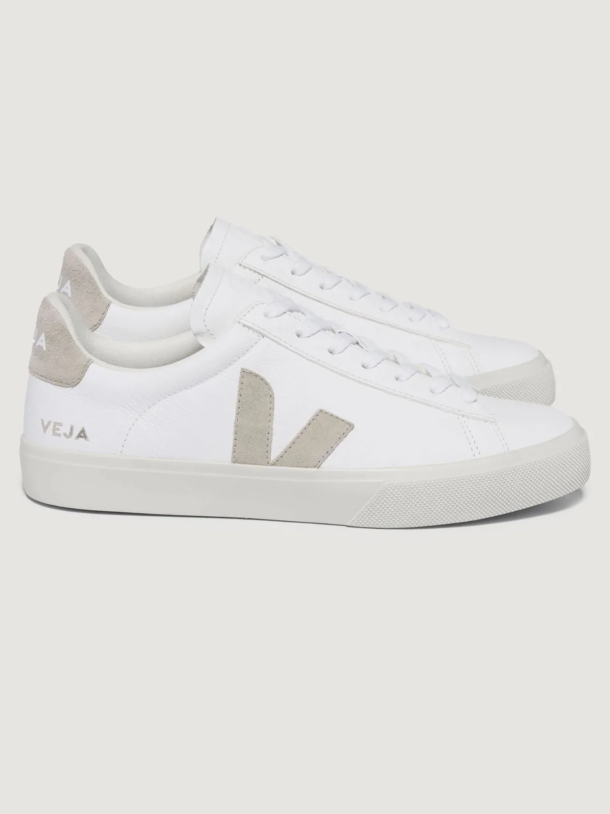 Campo - Extra-White Natural Suede by VEJA