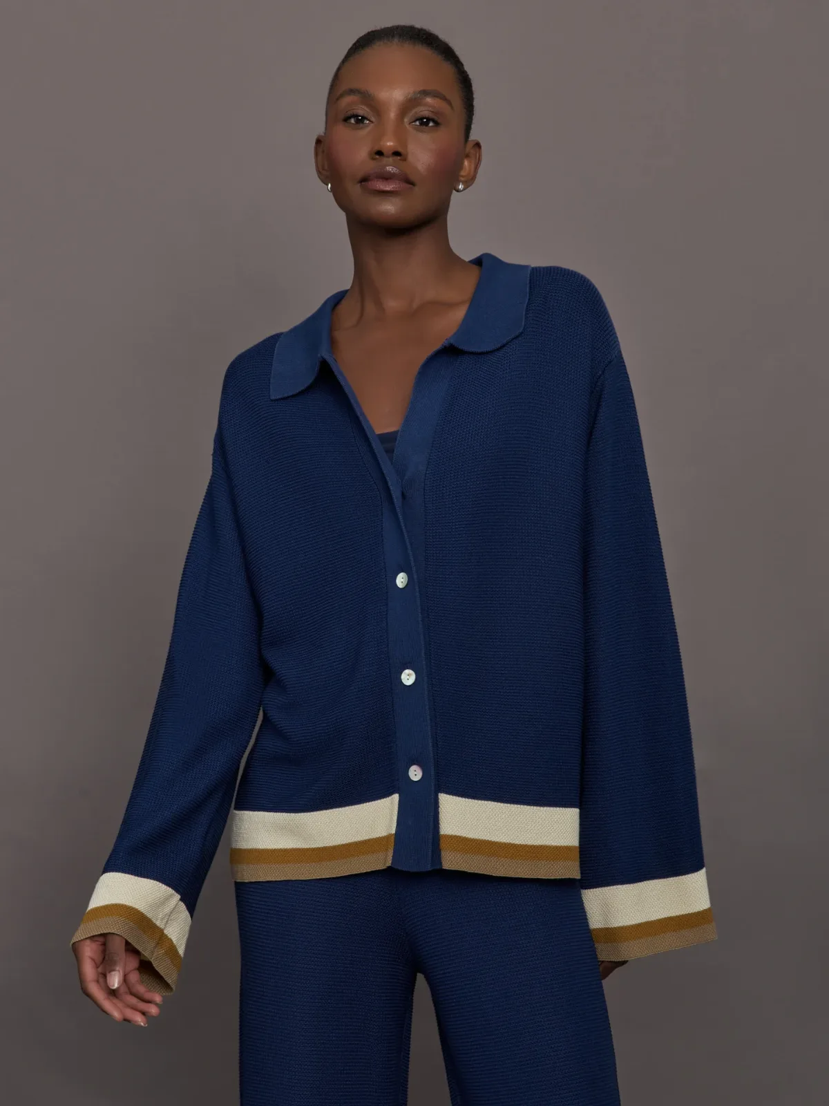The Abigail Knit Shirt by Sancia