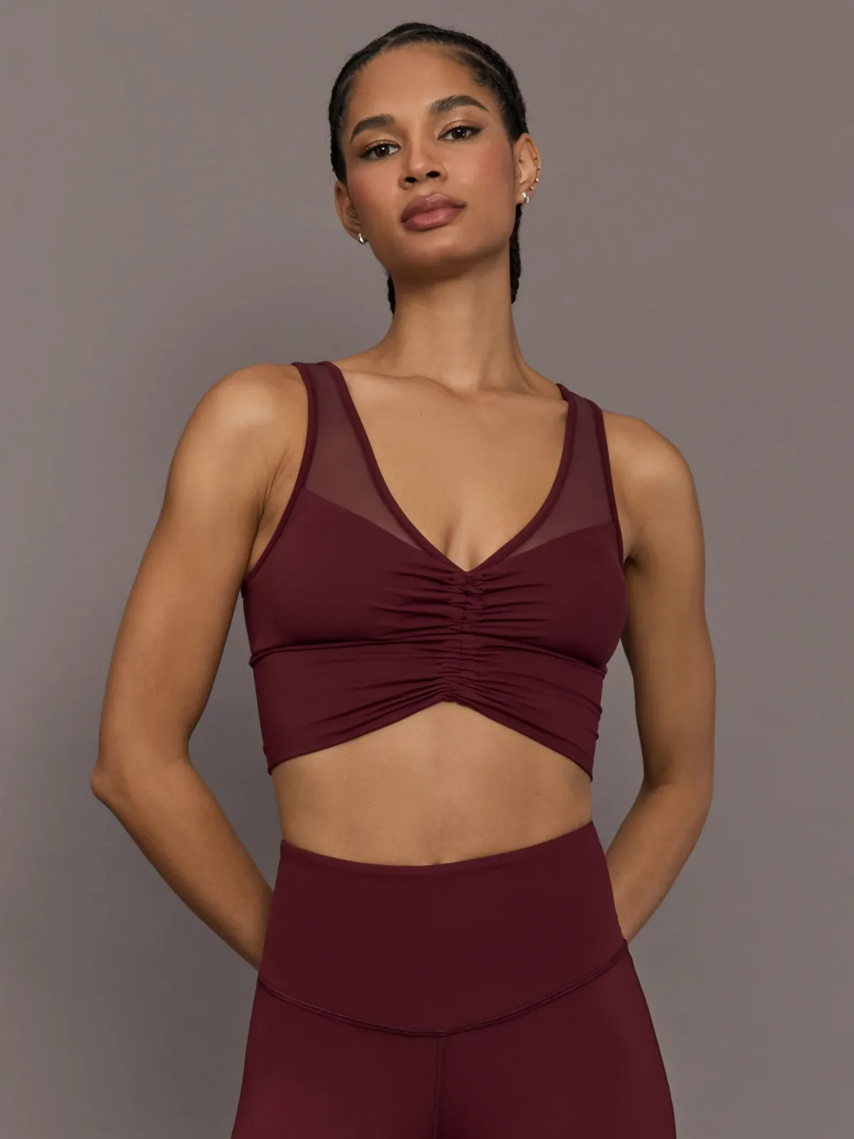 Palma Mesh Longline Bra by MICHI