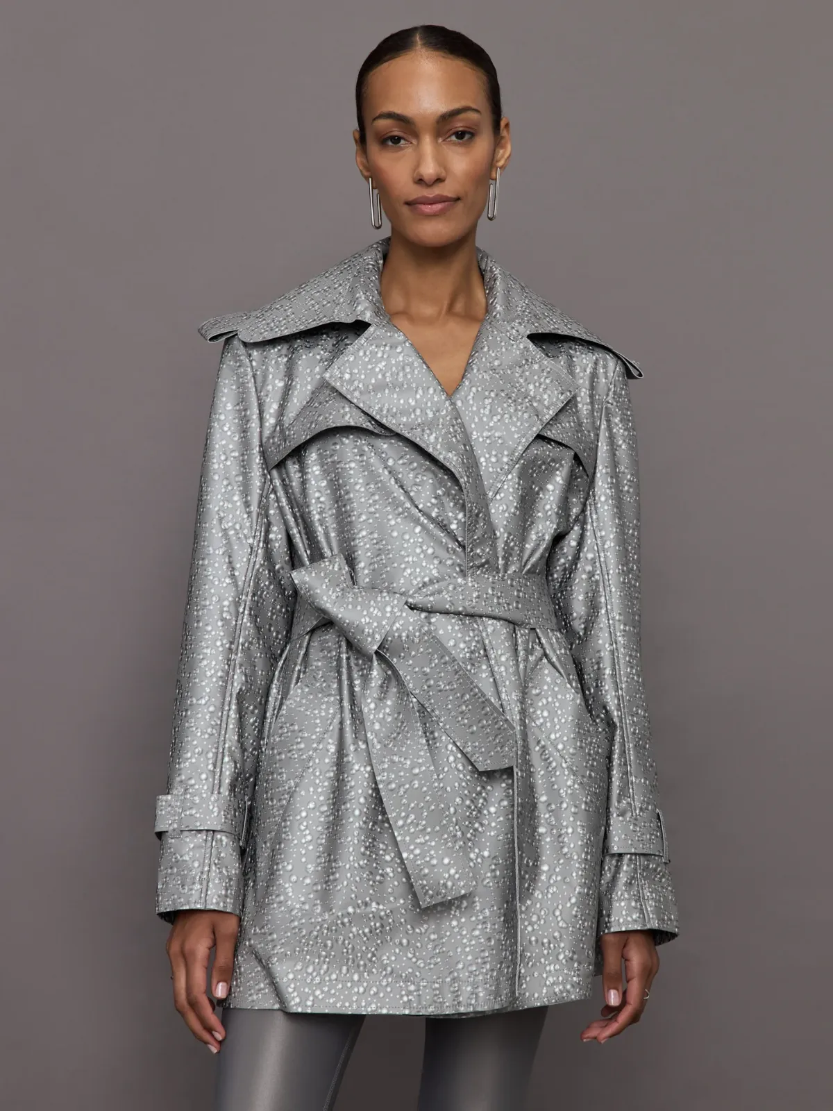 Double Breasted Trench Mini by Norma Kamali